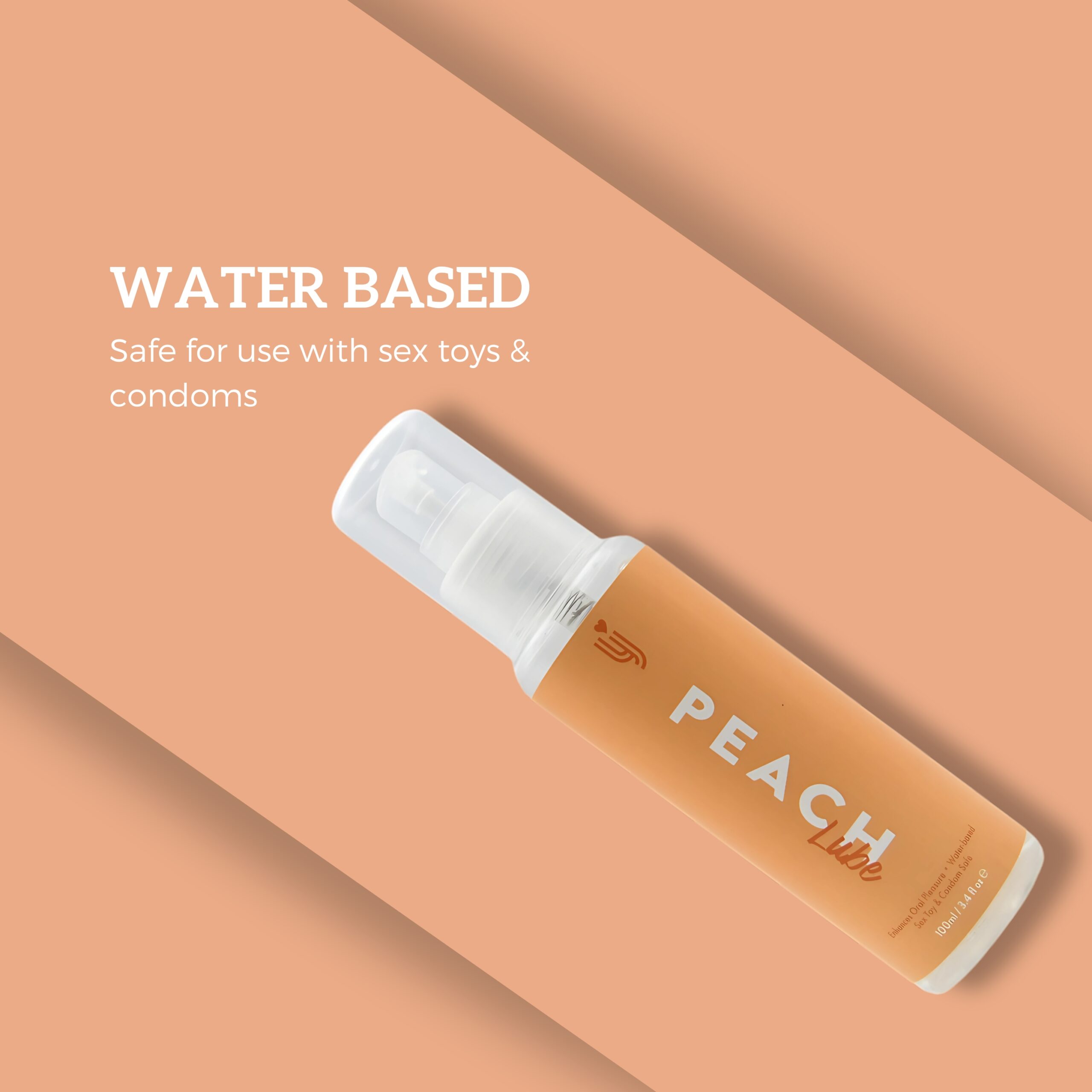 Loving Joy Peach Flavoured Lubricant 100ml - Image 8