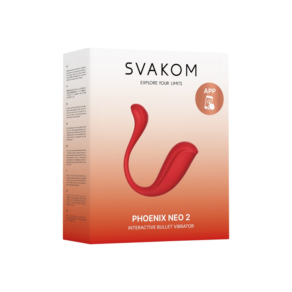 Svakom Phoenix Neo 2 Interactive App Controlled Vibrator - Image 5