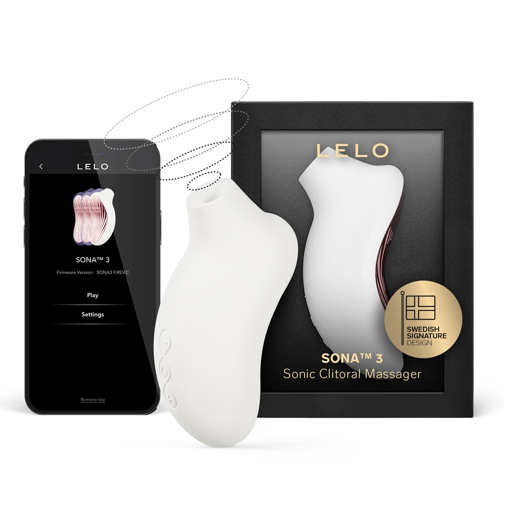 LELO Sona 3 Clitoral Massager Cream - Image 6