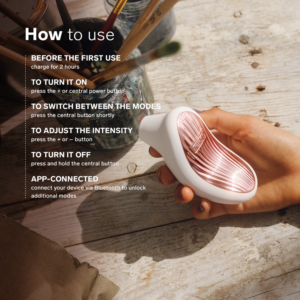 LELO Sona 3 Clitoral Massager Cream - Image 9