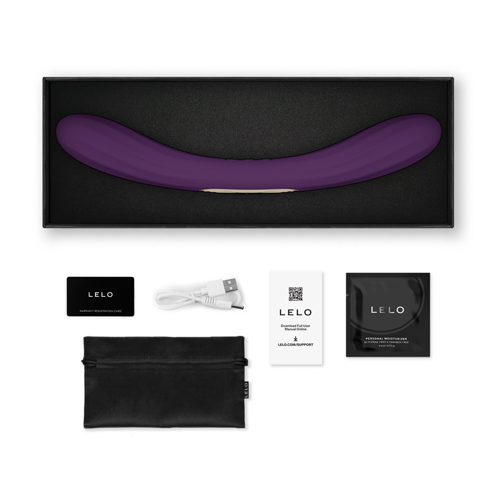 LELO Boomerang Dual Ended Vibrator Purple - Image 4