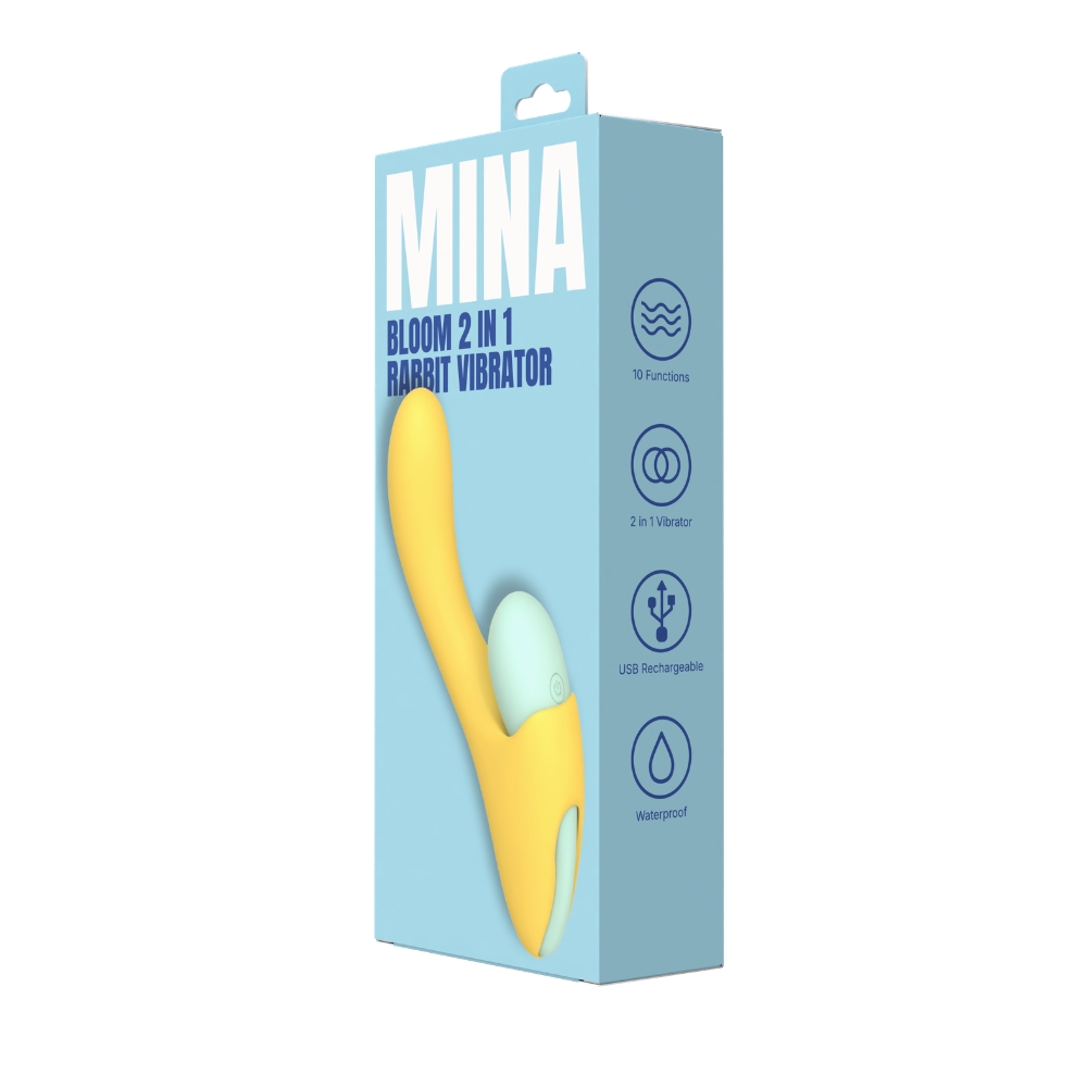 Mina Bloom 2 in 1 Rabbit Vibrator - Image 10