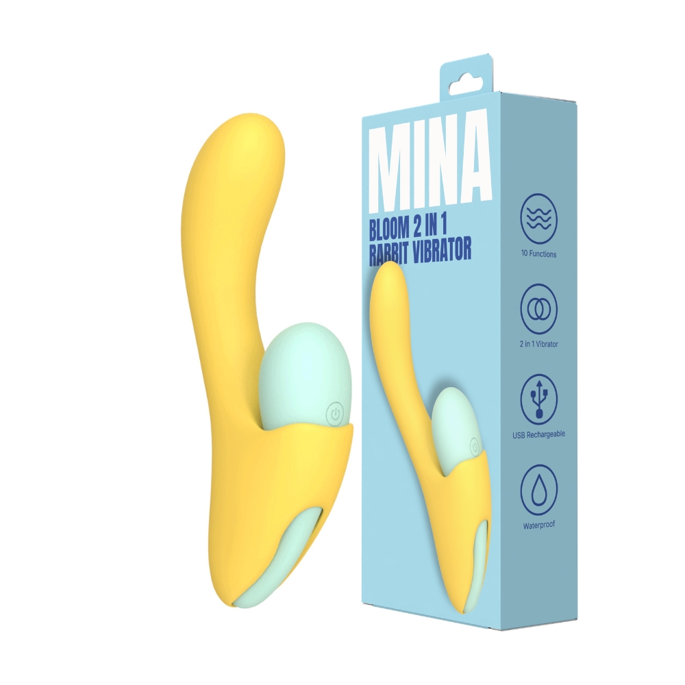 Mina Bloom 2 in 1 Rabbit Vibrator - Image 8